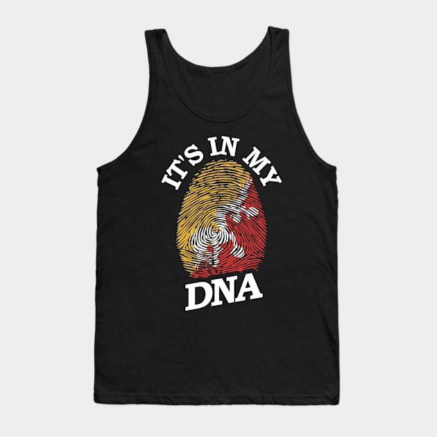 It's in My Dna Bhutan Tank Top by BramCrye